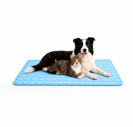 Cooling Mat for Dogs & Cats, Non-Slip Non-Toxic  Cooling Bed